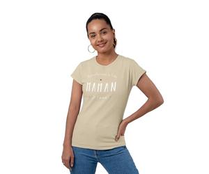 REPUBLIC OF CALIFORNIA Hoy es tu Fiesta mamá Te Amo para el día de la Madre, Camiseta para mamá, Idea de Regalo, Amor materno, Fiesta Familiar, Beige, M