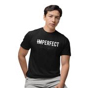 Republic of California Men's Imperfect Dad imprimé T-Shirt Father's Day Gift - Men's Christmas Dad of Love Grandpa Stepfather Husband Birthday Gift,Noir_XX-Large