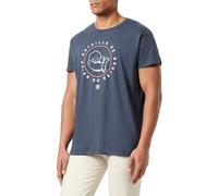 Republic Of California Merepczts071 Camiseta, Gris Souris, L para Hombre
