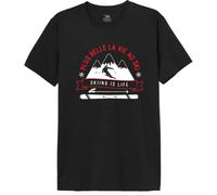 REPUBLIC OF CALIFORNIA Merepczts073 Camiseta, Negro, L para Hombre