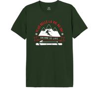 Republic Of California Merepczts073 Camiseta, Verde, M para Hombre
