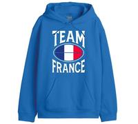 REPUBLIC OF CALIFORNIA - Sudadera con Capucha para Hombre, Azul Rey, XS