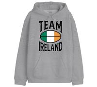 REPUBLIC OF CALIFORNIA Sudadera con Capucha para Hombre, Gris Melange, S