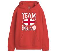 REPUBLIC OF CALIFORNIA - Sudadera con Capucha para Hombre, Rojo, S