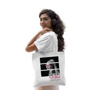 REPUBLIC OF CALIFORNIA Tote Bag Sí, Tjs Solo - Bolso ligero y divertido, blanco, 38 X 42 CM, Utilidad