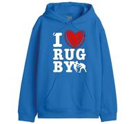 Republic Of California Uxrepczsw027 Sudadera con Capucha, Azul Rey, L para Hombre