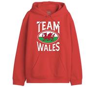 Republic Of California Uxrepczsw039 Sudadera con Capucha, Rojo, M para Hombre