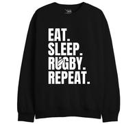 REPUBLIC OF CALIFORNIA Uxrepczsw042 Sudadera, Negro, XL para Hombre