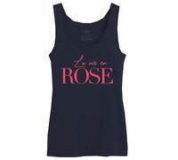 REPUBLIC OF CALIFORNIA Worepcztk034 Camiseta sin Mangas, Azul Marino, XXL para Mujer