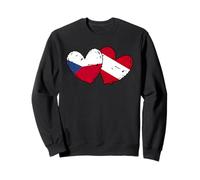 República Checa Austria Corazón Bandera Checa Austriaca Herencia Sudadera