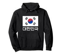 República de Corea Bandera Coreana Hangul Palabra Sudadera con Capucha