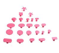 República Democrática popular hiyi equipo de reparación de auto cuerpo Dent extractor de Kits de reparación pegamento (24pcs pestañas
