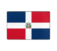República Dominicana - Alfombra estampada para sala de estar, 72 x 48 pulgadas, para mesa de café, mesita de noche, oficina, balcón