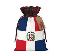 República Dominicana - Bolsa de almacenamiento pequeña con cordón, ligera y hermosa para varios festivales