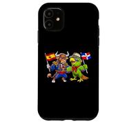 República Dominicana España Bandera Orgullosa Dominicana Carcasa para iPhone 11