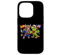 República Dominicana España Bandera Orgullosa Dominicana Carcasa para iPhone 14 Pro