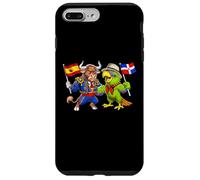 República Dominicana España Bandera Orgullosa Dominicana Carcasa para iPhone 7 Plus/8 Plus