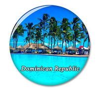 República Dominicana Imán de Nevera, imánes Decorativo, abridor de Botellas, Ciudad turística, Viaje, colección de Recuerdos, Regalo, Pegatina Fuerte para Nevera