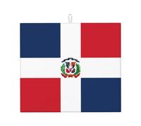 República Dominicana Prints - Tapete absorbente para encimera de cocina, absorbente de agua y antideslizante, para vajilla, encimera de cocina