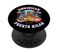 República Dominicana Puerto Rico Herencia hispana Boricua PopSockets PopGrip Adhesivo
