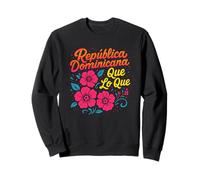 República Dominicana Qué Lo Que República Dominicana Flores Sudadera