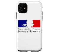 República Francesa Marianne Liberty Igualdad Fraternidad Carcasa para iPhone 11