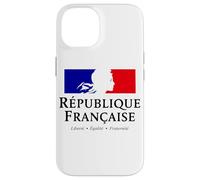 República Francesa Marianne Liberty Igualdad Fraternidad Pila Carcasa para iPhone 14