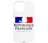República Francesa Marianne Liberty Igualdad Fraternidad Pila Carcasa para iPhone 15