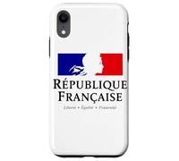 República Francesa Marianne Liberty Igualdad Fraternidad Pila Carcasa para iPhone XR