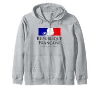 República Francesa Marianne Liberty Igualdad Fraternidad Pila Sudadera con Capucha