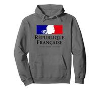 República Francesa Marianne Liberty Igualdad Fraternidad Pila Sudadera con Capucha
