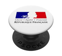 República Francesa Marianne Liberty Igualdad Fraternidad PopSockets PopGrip Adhesivo