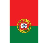 República Portuguesa: The Portuguese Flag Notebook | Portugal Flag Notepad ideal for Students, Sports Fans, and Travel: 120 Pages