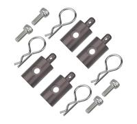 Repuesto ActualizacióN RC para Tamiya CW01 para Lunch Box Chasis Fiambrera 1/12 CW01 Soportes Cuerpo Aluminio Fijación Carcasa Coche Piezas Mejoradas Coche RC(Titanium)
