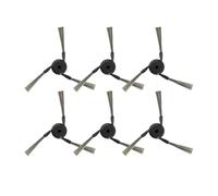 repuesto Cepillo Lateral, filtro HEPA, bolsa for el polvo, Compatible con Mova Mobius 60, pieza de repuesto de Robot aspirador(Side Brush 6pcs)