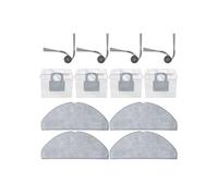 repuesto Cepillo lateral, paño de fregado, bolsa for polvo, compatible con Roborock Q7 M5 / Q7 M5+, kit de repuestos for aspiradora robot.