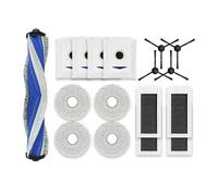 repuesto Cepillo principal, cepillo lateral, filtro, paño de fregado, bolsa for polvo, compatible con ECOVACS DEEBOT X5 PRO Omni, kit de aspiradora robot.