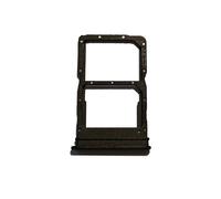 Repuesto compatible con Huawei Honor X8B LLY-LX1 LLY-LX2 LLY-LX3 Try Try Tray Bandeja alojamiento Porta Tarjeta Dual SIM Card SIM 1 + Ranura SIM 2 Lector (Negro)