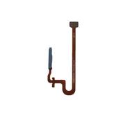 Repuesto compatible con OPPO A17 CPH2477 / A38 CPH2579 / A58 4G CPH2577 / A18 CPH2591 flat flex circuito switch key botón encendido botón power on off + lector de huellas dactilares spare part (azul)