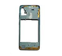 Repuesto compatible con Samsung Galaxy A51 SM-A515F A515F A515 Middle Frame carcasa marco central con marco lateral + botones de volumen azul