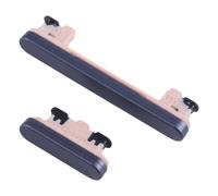 Repuesto compatible con Samsung Galaxy A55 5G SM-A556B A556 A556B botones botón externos laterales tecla botón control volumen + - botones laterales azul