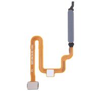 Repuesto compatible con Xiaomi Redmi Note 11T 5G / Redmi Note 11S 5G flat flex circuito interno switch key botón encendido botón power on off + botón de encendido + botón Fingerprint lector spare part