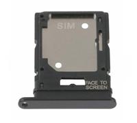 Repuesto compatible con Xiaomi Redmi Note 12 Pro 4G 2209116AG - Carro bandeja alojamiento porta tarjeta SIM Card Tray SLOT trineo alojamiento negro (negro)