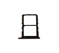Repuesto compatible con ZTE Blade A75 5G Z2357N Try Tray Bandeja alojamiento Porta Tarjeta Dual SIM Card SIM 1 + Ranura SIM 2 Lector (Negro)