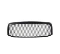 Repuesto compatible para Dodge RAM 1500 2006-2008 parrillas de carreras, decoración de rejillas delanteras de coche, rejillas de carreras de ABS, negro mate, cubierta de parachoques