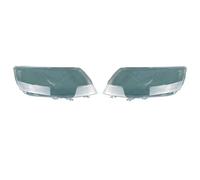 Repuesto compatible para Skoda Octavia 2015 2016 2017 faro delantero cubierta transparente lámpara pantalla carcasas faro lente lente plexiglás (1 A Piar)