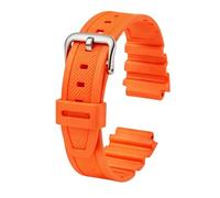 Repuesto Correa de Reloj 18mm Resina compatible con Casio AE-1000W AE-1200 AE-1300 AEQ-110W AQ-S800W MRW-200H SGW-300H SGW-400H W-216H W-218H | Naranja