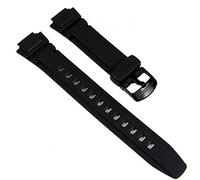 Casio Genuine Replacement Watch Strap 10212268 for Watch W-213-1AVSW, AQ-180W-7BW + Other Models, Resina, Resina, 0, Resina, 0