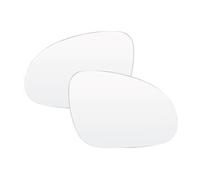 Repuesto Cristal Espejo Compatible Con VW Para Jetta Para MK5 2006-2010 Puerta Izquierda Derecha Espejo Retrovisor Calefactado Vidrio LH RH Lente Exterior Transparente Con Placa