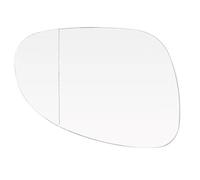 Repuesto Cristal Espejo Compatible Con VW Para Passat B6 2005-2009 Lado Izquierdo Derecho La Puerta Calentado Espejo Retrovisor Cristal LH RH Lente Exterior Transparente Con Placa
